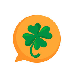 Four Leaf Clover Symbol Of Good Luck Icon