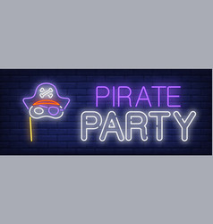 Pirate Party Neon Sign