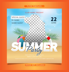 Summer Party Flyer Template