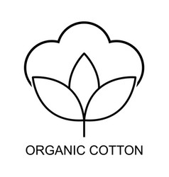 Cotton Organic Icon Clothing Symbol Natural