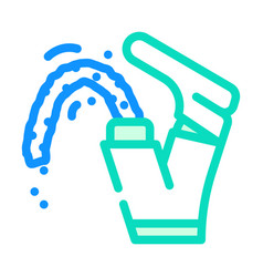 Drink Faucet Water Color Icon