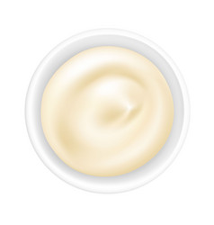 Mayonnaise In A Bowl