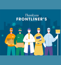 Thank You Frontliners Workers Who Work During