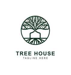 Tree House Logo Is A Combination Of The Oak