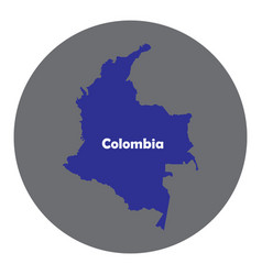 Colombia Map Icon