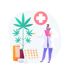 Medical Marijuana Abstract Concept