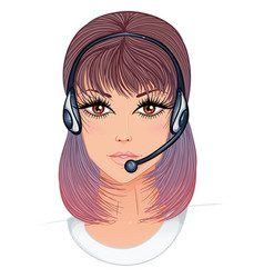 Portrait Of Call Center Operator