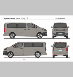 Toyota Proace Verso Long Van L3 2016-present