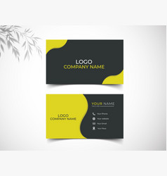 Unique And Modern Business Card Design Visiting C