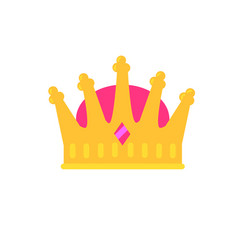 Crown Of King Icon Queen Golden Tiara