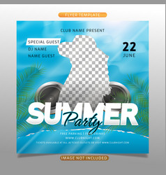 Summer Party Flyer Template