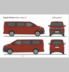 Toyota Proace Verso Long Van L3 2016-present