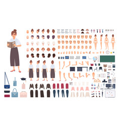 Female School Teacher Creation Kit Or Diy Set