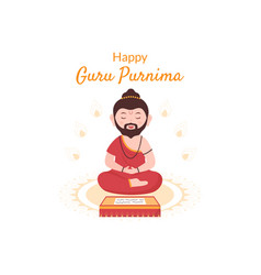 Happy Guru Purnima Of Indian Festival