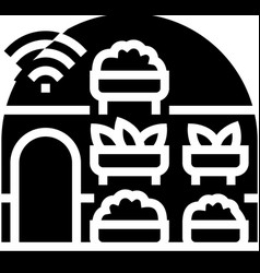 Lab Farm Agriculture Glyph Icon