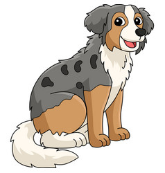 Australian Shepherd Cartoon Clipart