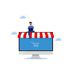 Customers Shopping Online Online Business