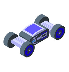 Digital Rc Car Icon Isometric Remote