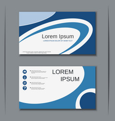 Modern Business Visiting Card Design Template