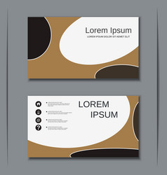 Modern Business Visiting Card Design Template