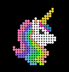 Pony Horse Pixel Unicorn Rainbow Image For Lego