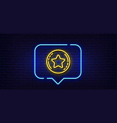 Loyalty Star Line Icon Bonus Points Discount