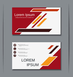 Modern Business Visiting Card Design Template