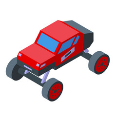 Car Monster Play Icon Isometric Remote