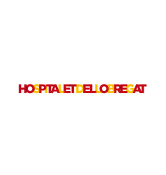 Hospitalet De Llobregat In The Spain Emblem