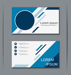 Modern Business Visiting Card Design Template