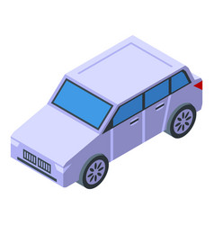 Car Media Play Icon Isometric Remote