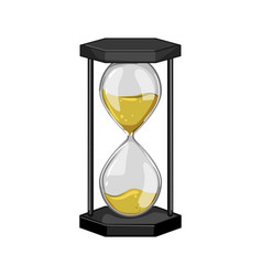 Clock Sandglass Hourglass Cartoon