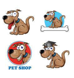 Dog Cartoon Set