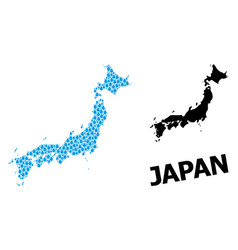 Mosaic Map Japan Liquid Tears