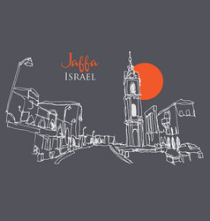 Drawing Sketch Jaffa Israel