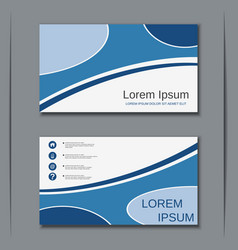 Modern Business Visiting Card Design Template