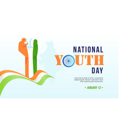 National Youth Day Banner Design Template