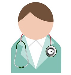 Doctor With Stethoscope Buddy Icon