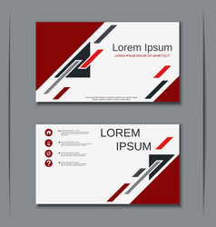 Modern Business Visiting Card Design Template