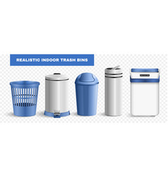 Indoor Trash Bins Set