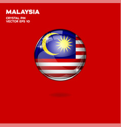 Malaysia Flag 3d Buttons