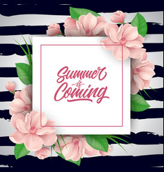 Summer Is Coming Lettering