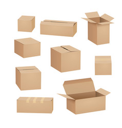 Cardboard Box Carton Package Set Shipping