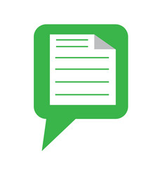 Document Chat Talk Icon Logo