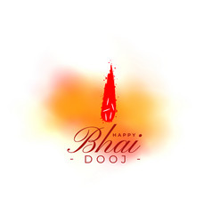 Happy Bhai Dooj Wishes Background For Family Bond