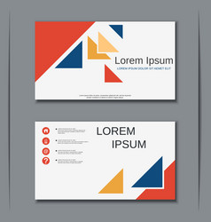 Modern Business Visiting Card Design Template