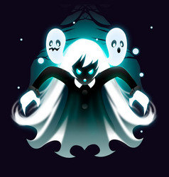 Realistic Halloween Ghost Design