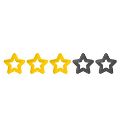 Three Gold Stars From Five Five Star Product