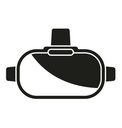 Computer Vr Headset Icon Simple Video