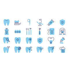 Dental Icons Set